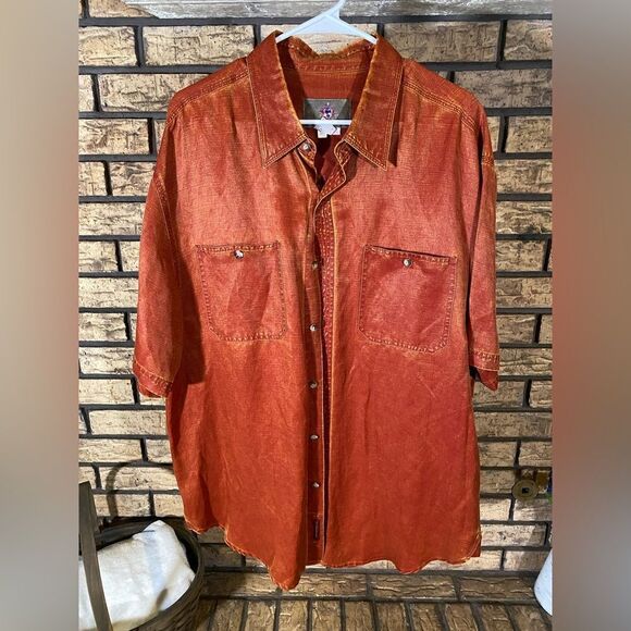 Rust red the‎ Territory Ahead short sleeve - Picture 1 of 6